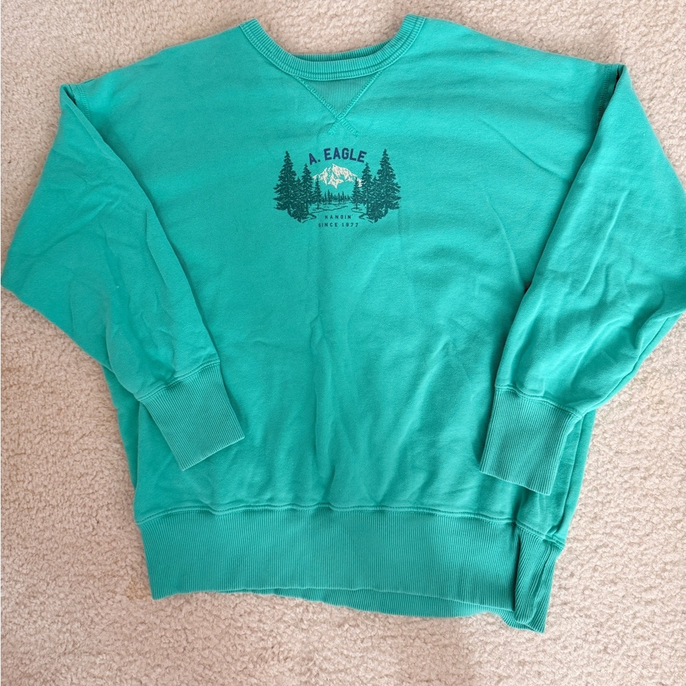 American eagle oversized sweatshirt